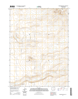 USGS 7.5-Minute Image Map for Greasewood Knoll, Wyoming