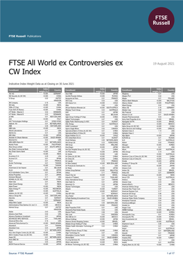 FTSE Publications