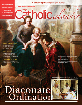 Ordination the Catholic the Newsletter of the Roman Catholic Diocese of St