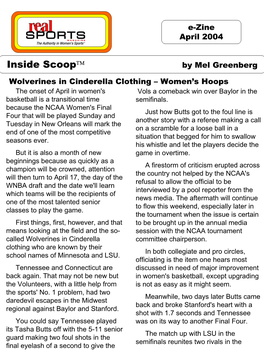 Inside Scoop™ by Mel Greenberg