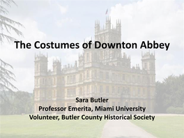 The Costumes of Downton Abbey