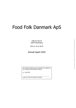 Food Folk Danmark Aps