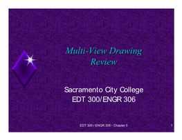 Multi-View Drawing Review