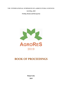 Book-Of-Proceedings-Agrores-2019.Pdf