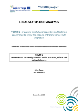 Local Status Quo Analysis