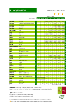 Peronne Horaires Valables a Compter Du 2 Sept