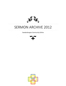 Sermon Archive 2012