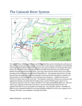 WRIA 20 ICR Calawah River System