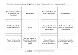 Wartburgkreis Bad Salzungen Werra Das Bundesland Hessen Grenzt Im