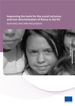 Improving the Tools for the Social Inclusion and Non-Discrimination of Roma in the EU