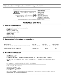 Ammonium Bromide 1