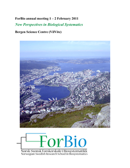 New Perspectives in Biological Systematics