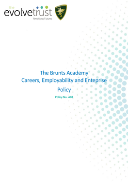 The Brunts Academy Careers, Employability and Enteprise Policy