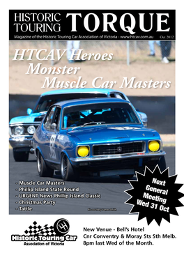 Oct 2012 HTCAV Heroes Monster Muscle Car Masters