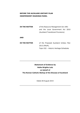 Litigation Document Template