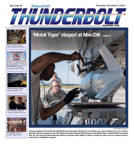 'Mobil Tiger' Staged at Macdill