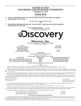 Discovery, Inc. Y