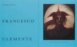 Francesco Clemente Collaboration