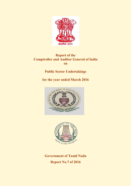 Public Sector Undertakings, Government of Tamil Nadu