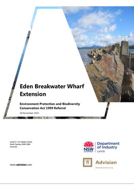 Eden Breakwater Wharf Extension