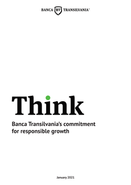 BT Think Politica De Sustenabilitate