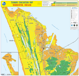 Tsunami Evacuation Map and Brochure for Warrenton and Clatsop