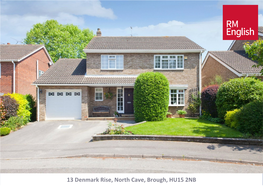 13 Denmark Rise, North Cave, Brough, HU15