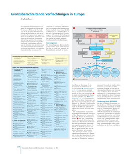 Grenzüberschreitende Verflechtungen in Europa