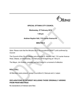 City Council Minutes