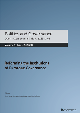 Politics and Governance Open Access Journal | ISSN: 2183-2463