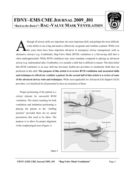 Bag-Valve Mask Ventilation” Page 1