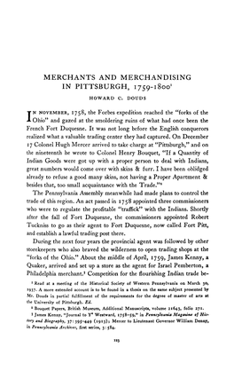 Inpittsburgh, 1759-1 8001