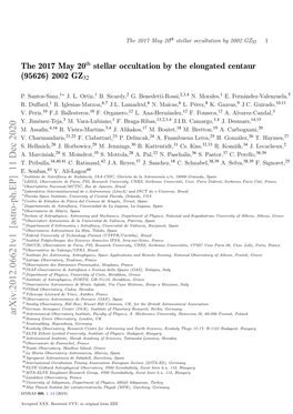 The 2017 May 20$^{\Rm Th} $ Stellar Occultation by the Elongated Centaur (95626) 2002 GZ $ {32} $