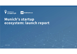 Munich's Startup Ecosystem