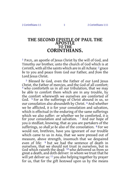 Engkjvcpb 2CO.Pdf 2 Corinthians