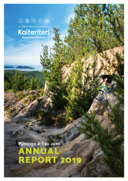 ANNUAL REPORT 2019 CONTENTS Rārangi Upoko