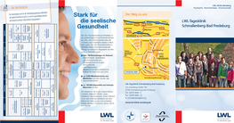 LWL-Tagesklinik Schmallenberg-Bad Fredeburg Training Training Genuss- ■ Ca