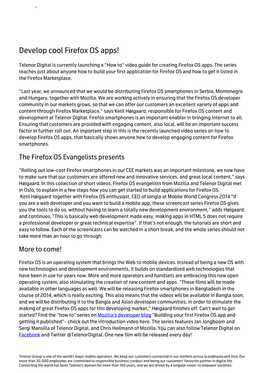 Develop Cool Firefox OS Apps!
