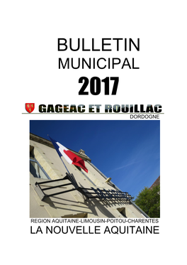 Bulletin Municipal 2017