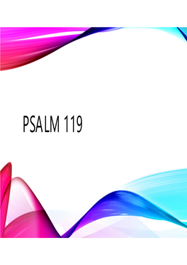 Psalm 119.Pdf