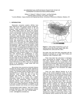 Fp5j.2 an Airborne Dual-Doppler Back-Trajectory Study of Downdrafts in Bow-Echoes During Bamex