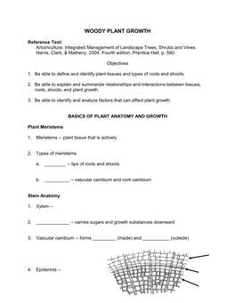 Woody Plant Growth-11