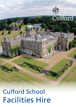 Culford School Facilities Hire Common Room