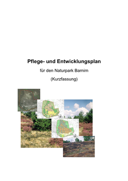 Pflege- Und Entwicklungsplan