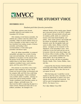 The Student Voice