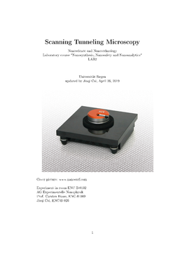 Scanning Tunneling Microscopy