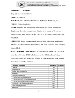 Billing Code 4410-09-P 1 DEPARTMENT