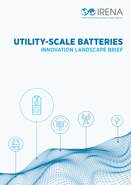Utility-Scale Batteries – Innovation Landscape Brief