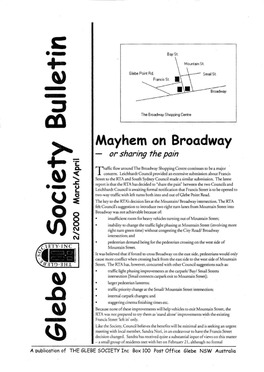 Mayhem on Broadway Or Sharing the Pain