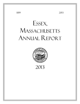 Essex, Massachusetts Annual Report 2013